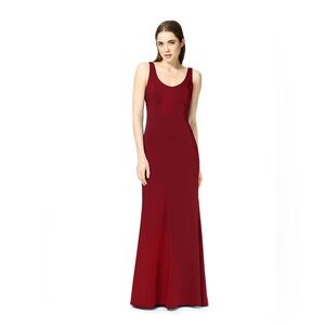 Bari Jay Burgundy Maxi Dress